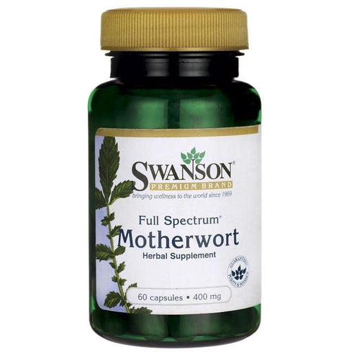 Swanson Full Spectrum Motherwort 400mg 60 caps - Default Title - Health and Wellbeing at MySupplementShop by Swanson