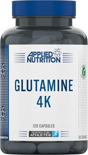 Applied Nutrition Glutamine 4K 120Veg Caps | High-Quality L-Glutamine, Glutamine | MySupplementShop.co.uk