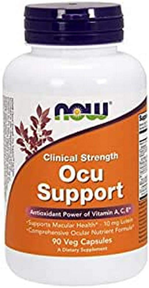 NOW Foods Ocu Support Clinical Strength - 90 vcaps | High-Quality Combination Multivitamins & Minerals | MySupplementShop.co.uk