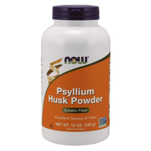 NOW Foods Psyllium Husk, Powder - 340g | High-Quality Health and Wellbeing | MySupplementShop.co.uk