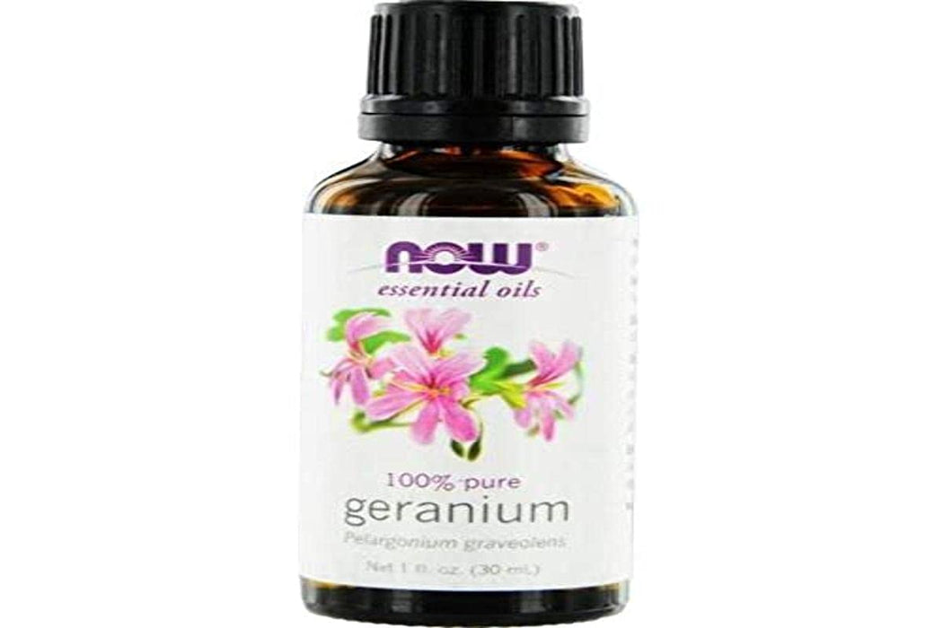NOW Foods Essential Oil, Geranium Oil - 30 ml. | High-Quality Sports Supplements | MySupplementShop.co.uk