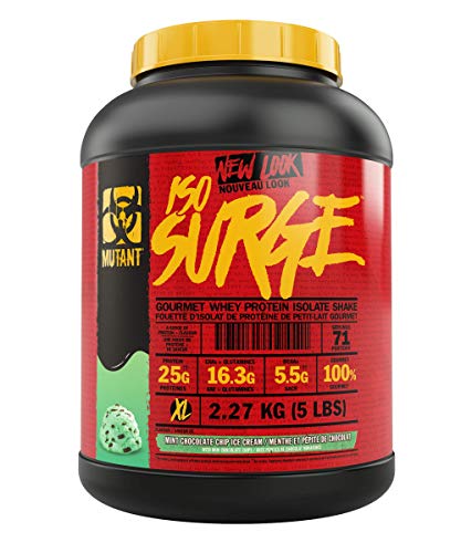 Mutant Iso Surge 2.27kg Mint Chocolate Crisp | High-Quality Sports Nutrition | MySupplementShop.co.uk