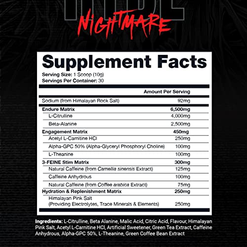 ProSupps Hyde Nightmare 312g Blood Berry | High-Quality Health Foods | MySupplementShop.co.uk