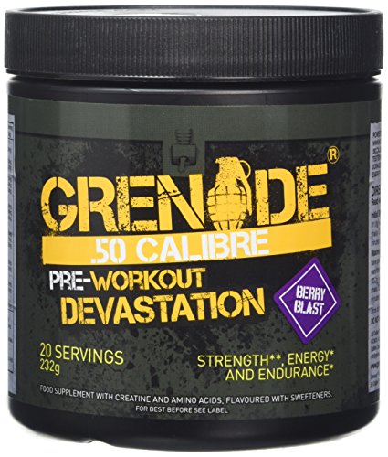 Grenade 50 Calibre 232g Berry Blast | High-Quality Sports Nutrition | MySupplementShop.co.uk