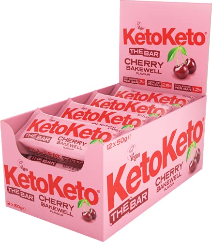 Keto Keto Bars 12x50g - Weight Loss Snack - Sports Nutrition at MySupplementShop by Keto Keto