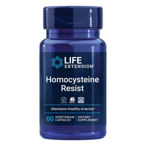 Life Extension Homocysteine Resist - 60 vcaps | High-Quality Vitamin B | MySupplementShop.co.uk