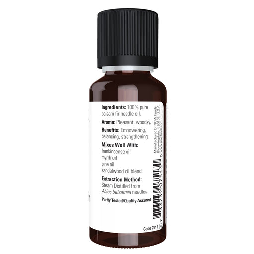 NOW Foods Essential Oil, Balsam Fir Needle Oil - 30 ml. - Health and Wellbeing at MySupplementShop by NOW Foods