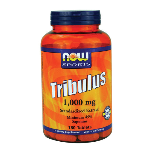 NOW Foods Tribulus, 1000mg - 180 tabs - Natural Testosterone Support at MySupplementShop by NOW Foods