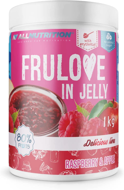 Allnutrition Frulove In Jelly, Raspberry & Apple - 1000g | High-Quality Health Foods | MySupplementShop.co.uk