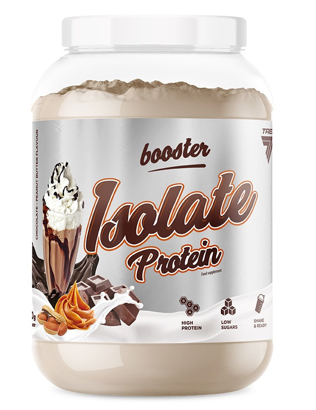 Trec Nutrition Booster Isolate Protein, White Chocolate - 2000 grams | High-Quality Protein | MySupplementShop.co.uk