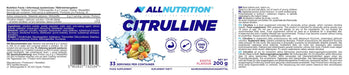 Allnutrition Citrulline, Exotic - 200g - Combination Multivitamins & Minerals at MySupplementShop by Allnutrition