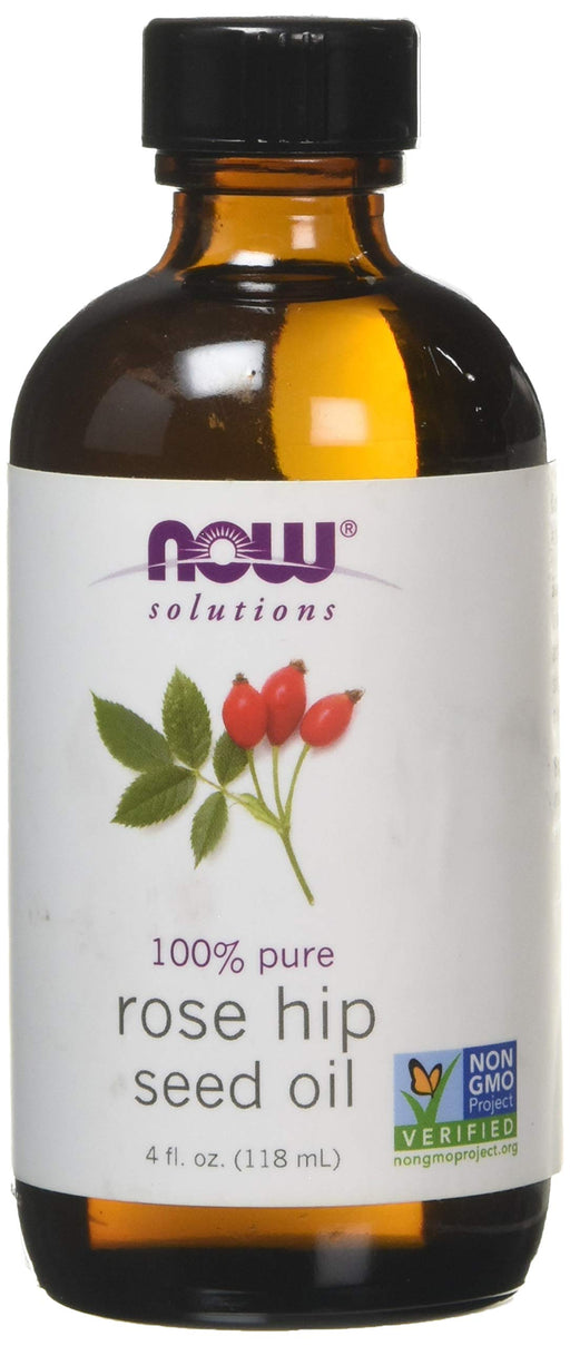 NOW Foods Rose Hip Seed Oil - 118 ml. | High-Quality Health and Wellbeing | MySupplementShop.co.uk