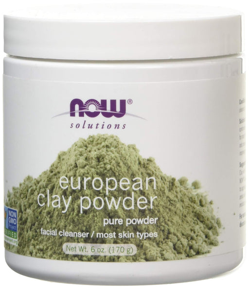 NOW Foods European Clay Powder - 170g | High-Quality Health and Wellbeing | MySupplementShop.co.uk