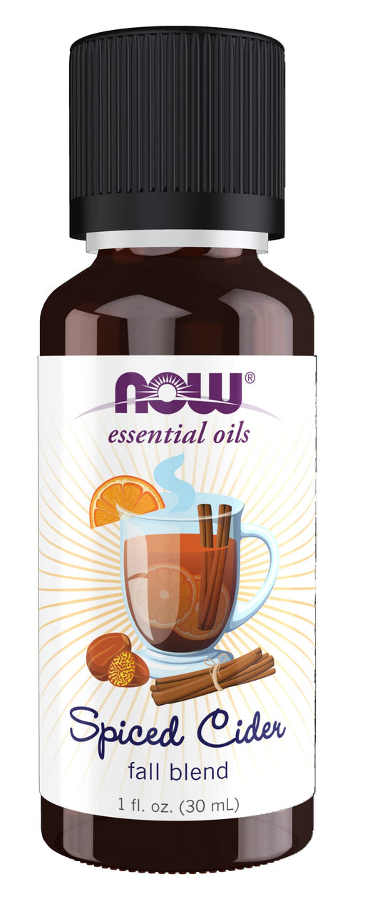 NOW Foods Essential Oil, Spiced Cider - 30 ml. | High-Quality Sports Supplements | MySupplementShop.co.uk