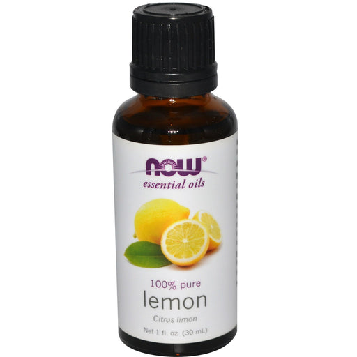 NOW Foods Essential Oil, Lemon Oil - 30 ml. | High-Quality Oils | MySupplementShop.co.uk