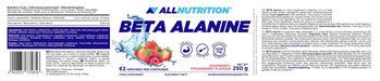 Allnutrition Beta Alanine, Raspberry Strawberry - 250g | High-Quality Beta-Alanine | MySupplementShop.co.uk