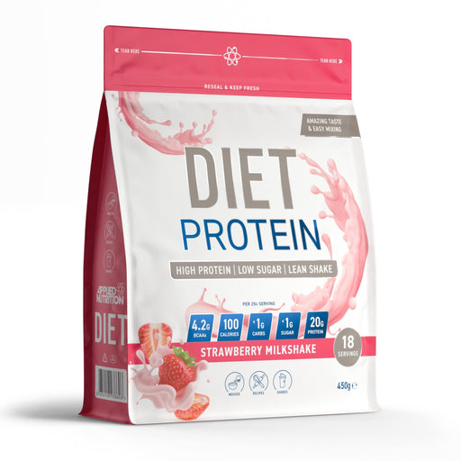 Applied Nutrition Diet Whey, Strawberry Milkshake - 450 grams | High-Quality Protein | MySupplementShop.co.uk