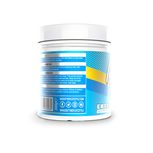 Naughty Boy Energy 390g Blue Razz Bon Bons | High-Quality Supplements | MySupplementShop.co.uk