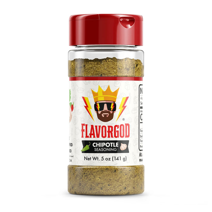 FlavorGod Chipotle Seasoning - 141g | High-Quality Health Foods | MySupplementShop.co.uk