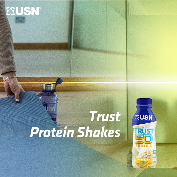 USN TRUST Protein 50 6x500ml Chocolate | High-Quality Health & Personal Care | MySupplementShop.co.uk