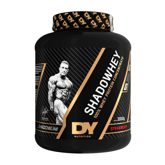 Dorian Yates DY Nutrition Shadowhey Concentrate 2kg - Strawberry - Combination Multivitamins & Minerals at MySupplementShop by DY Nutrition