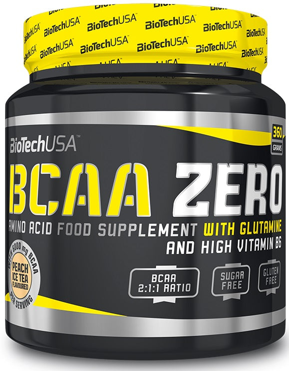 BioTechUSA BCAA Zero, Lemon Ice Tea - 360 grams - Default Title - Amino Acids and BCAAs at MySupplementShop by BioTechUSA