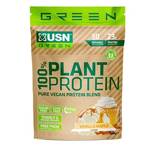 USN 100% Plant Protein 900g Vanilla Maple - Sports Nutrition at MySupplementShop by USN