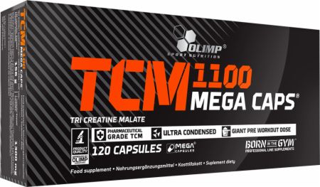 Olimp Nutrition TCM 1100 - 120 mega caps | High-Quality Creatine Supplements | MySupplementShop.co.uk