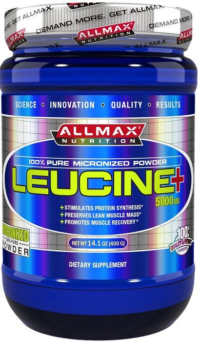 AllMax Nutrition Leucine +, 5000mg - 400 grams - Default Title - Amino Acids and BCAAs at MySupplementShop by AllMax Nutrition