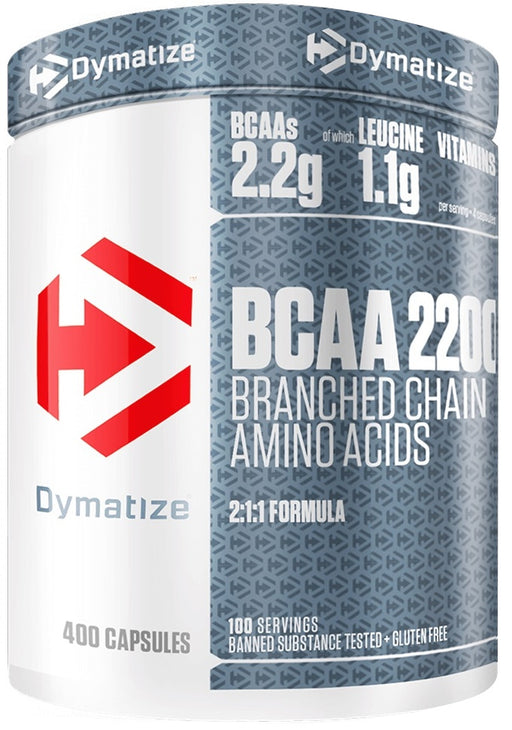 Dymatize BCAA Complex 2200 - 400 caps | High-Quality Amino Acids and BCAAs | MySupplementShop.co.uk