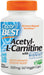 Doctor's Best Acetyl L-Carnitine with Biosint Carnitines, 500mg - 60 vcaps | High-Quality Acetyl-L-Carnitine | MySupplementShop.co.uk