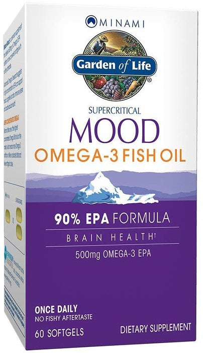 Minami Mood Omega-3 Fish Oil - 60 softgels - Omegas, EFAs, CLA, Oils at MySupplementShop by Garden of Life