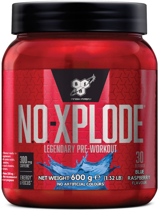 BSN NO Xplode, Blue Raz - 1000 grams | High-Quality Nitric Oxide Boosters | MySupplementShop.co.uk