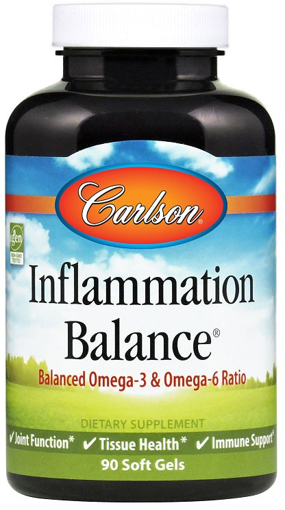 Carlson Labs Inflammation Balance - 90 softgels | High-Quality Joint Support | MySupplementShop.co.uk