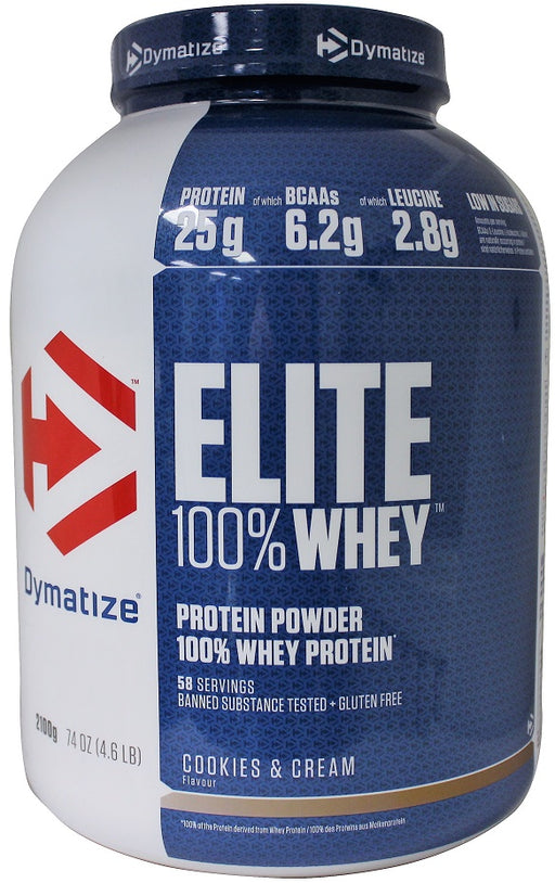 Dymatize Elite 100% Whey Protein, Chocolate Peanut - 2100 grams | High-Quality Protein | MySupplementShop.co.uk