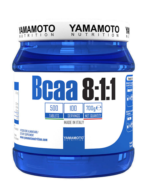 Yamamoto Nutrition BCAA 8:1:1 - 500 tablets | High-Quality Amino Acids and BCAAs | MySupplementShop.co.uk