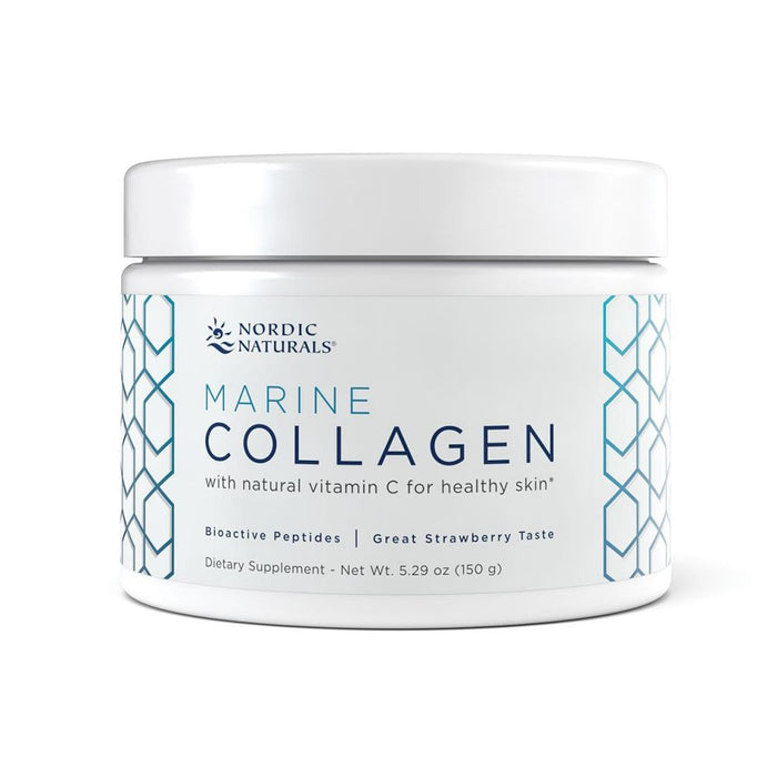 Nordic Naturals Marine Collagen, Strawberry - 150g - Health and Wellbeing at MySupplementShop by Nordic Naturals