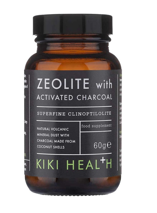 KIKI Health Zeolite With Activated Charcoal Powder - 60 grams | High-Quality Health and Wellbeing | MySupplementShop.co.uk