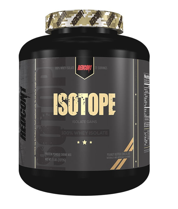 Redcon1 Isotope - 100% Whey Isolate, Peanut Butter Chocolate - 2428 grams | High-Quality Protein | MySupplementShop.co.uk