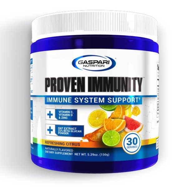 Gaspari Nutrition Proven Immunity, Refreshing Citrus - 150 grams | High-Quality Vitamins & Minerals | MySupplementShop.co.uk