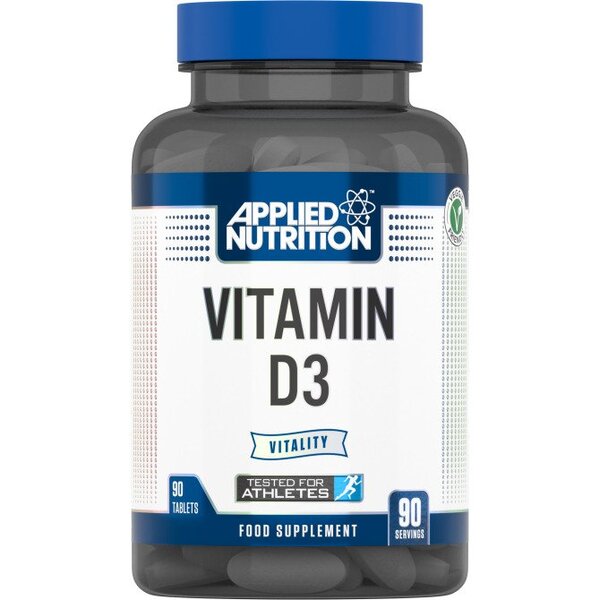 Applied Nutrition Vitamin D3 - 90 tabs - Vitamins & Minerals at MySupplementShop by Applied Nutrition