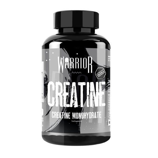 Warrior Creatine Monohydrate, 1000mg - 60 tablets | High-Quality Creatine Supplements | MySupplementShop.co.uk