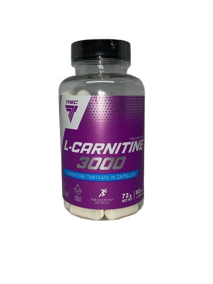 Trec Nutrition L-Carnitine 3000 - 60 caps | High-Quality Sports Supplements | MySupplementShop.co.uk