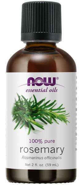 NOW Foods Essential Oil, Rosemary Oil - 59 ml. - Health and Wellbeing at MySupplementShop by NOW Foods