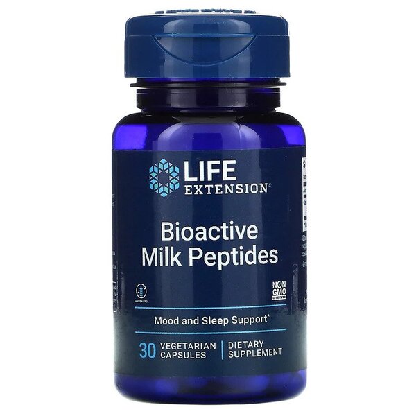 Life Extension Bioactive Milk Peptides - 30 vcaps - Health and Wellbeing at MySupplementShop by Life Extension