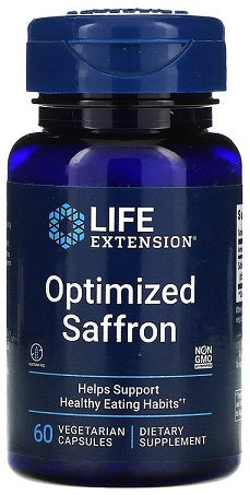 Life Extension Optimized Saffron - 60 vcaps - Slimming and Weight Management at MySupplementShop by Life Extension