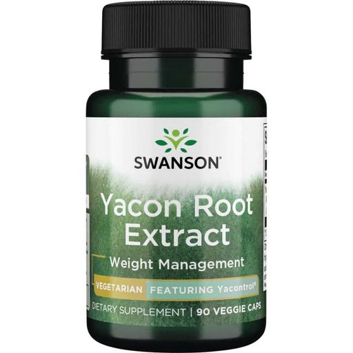 Swanson Yacon Root Extract, 100mg - 90 vcaps | High-Quality Sports Supplements | MySupplementShop.co.uk