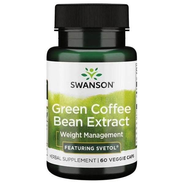 Swanson Green Coffee Bean Extract - 60 vcaps | High-Quality Sports Supplements | MySupplementShop.co.uk
