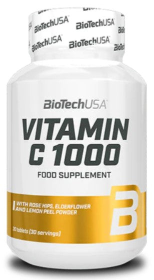 BioTechUSA Vitamin C 1000 - 30 tabs - Sports Supplements at MySupplementShop by BioTechUSA