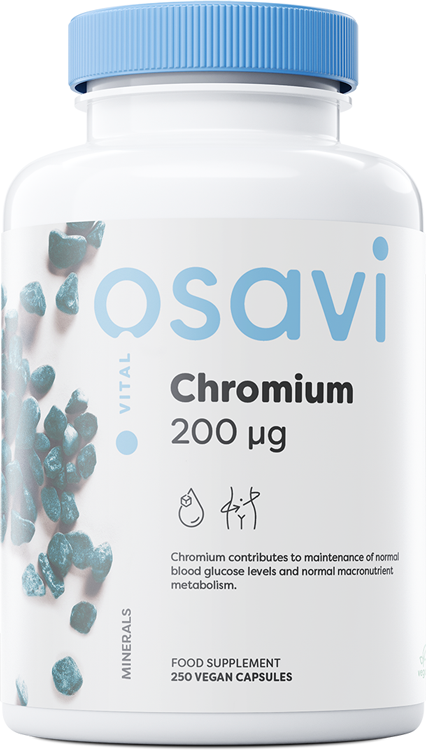 Osavi Chromium, 200mcg - 250 vegan caps | High-Quality Sports Supplements | MySupplementShop.co.uk